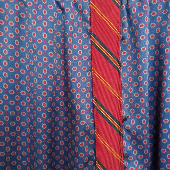 Faconnable Silk Handkerchief Mini Skirt Size 16 - Picture 4 of 9